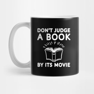 Don't judge a book by its movie Mug